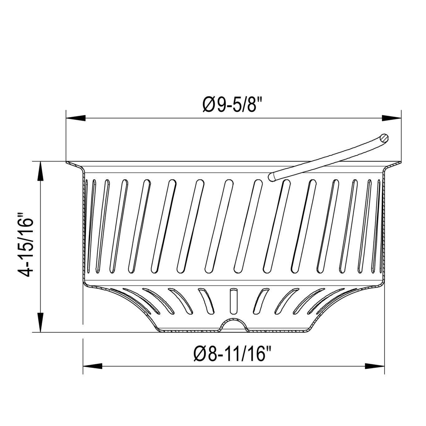 HYGIENICPRO FILTER BASKET MEDIUM (780.004.020.05) BLÜCHER